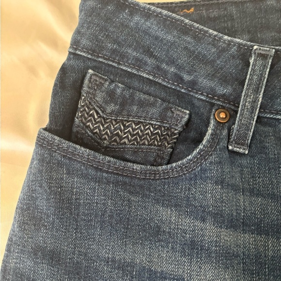 Levi’s San Francisco Jeans Women’s 8 Dark Wash Straight Leg Stretch Denim - Picture 2 of 7